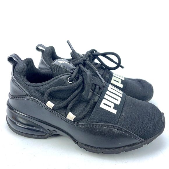 Puma Cell Regulate Black Running Sneakers Kids Size 12 C EU 29194284-01 Shoes
